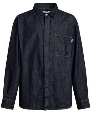 Grifoni Denim Shirt Cotton - Blue