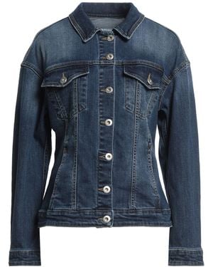 Shaft Denim Outerwear Cotton, Elastane - Blue