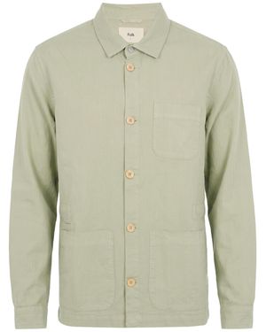 Folk Jacket Cotton - Green