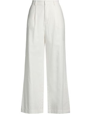 LANÇA PERFUME Trousers Cotton - White