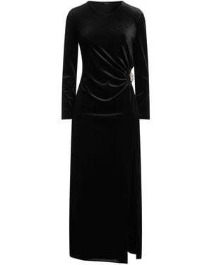 Hanita Midi Dress Polyester, Elastane - Black