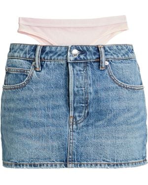 Alexander Wang Jeansrock - Blau