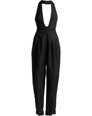 Alexandre Vauthier Jumpsuit Wool - Black