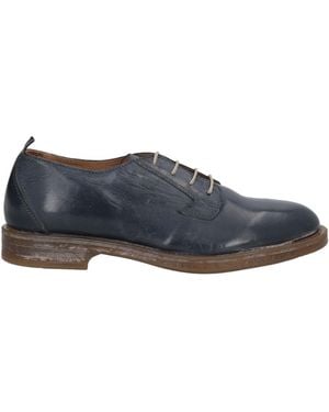 Moma Midnight Lace-Up Shoes Leather - Blue