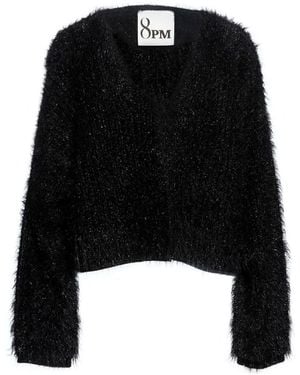 8pm Cardigan Polyamide, Acrylic, Viscose, Wool - Black