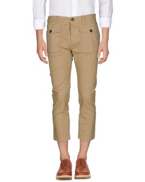 Brian Dales Sand Trousers Cotton, Elastane - Natural