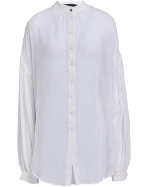 Isabel Benenato Shirt Cotton, Silk - White