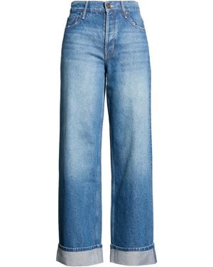 Mother Jeans Recycled Cotton, Lyocell, Cotton - Blue