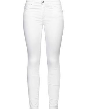 ARMANI EXCHANGE Trousers Cotton, Elastane - White