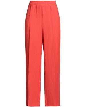 Nude Trousers Linen, Viscose - Red