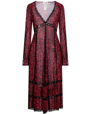 Anna Molinari Midi Dress - Red