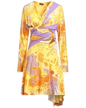 Atlein Midi Dress Viscose, Elastane - Yellow