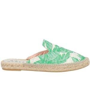 Manebí Espadrilles Textile Fibers - Green