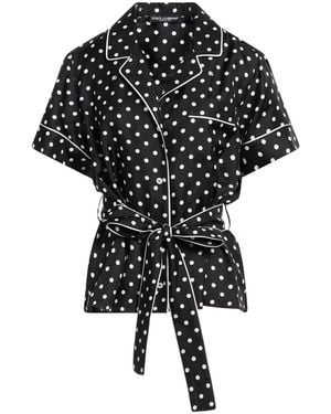 Dolce & Gabbana Shirt Silk - Black