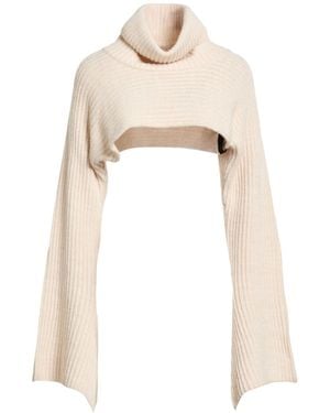 hinnominate Turtleneck Acrylic, Polyester - White