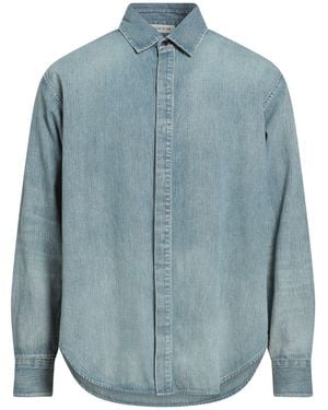 Fear Of God Denim Shirt Cotton - Blue