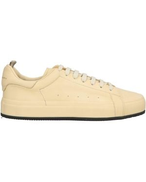 Officine Creative Cream Trainers Calfskin - Natural