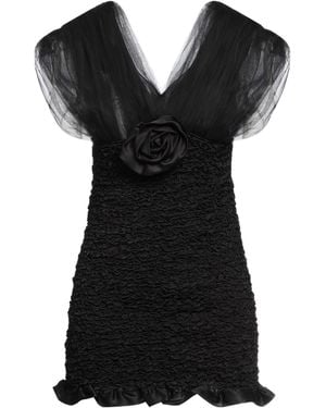 Alessandra Rich Mini Dress - Black