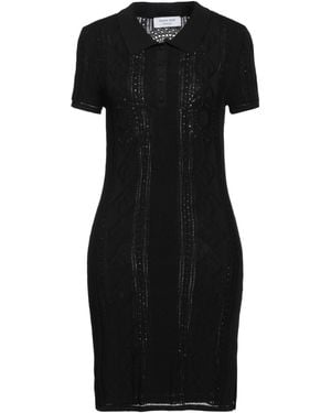 Marine Serre Mini Dress - Black