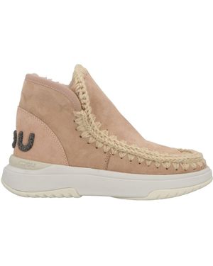 Mou Ankle Boots - Natural