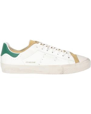 HIDNANDER Sneakers Leather, Textile Fibers - White