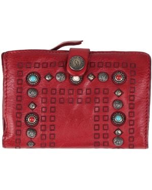 Campomaggi Wallets - Red