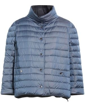 Moorer Slate Puffer Polyester - Blue