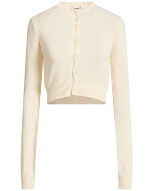 AURALEE Strickjacke - Weiß