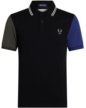 FRED PERRY x COMME des GARÇONS Polo Shirt - Black