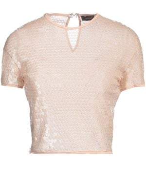 Mugler Top Polyamide, Elastane - Natural