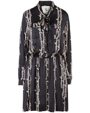5 PROGRESS Mini Dress Viscose - Black
