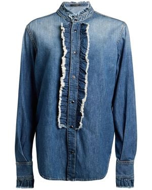 HTC Denim Shirt Cotton - Blue