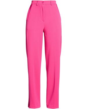 ViCOLO Trousers Polyester, Elastane - Pink