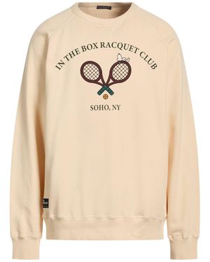 In The Box Cream Sweatshirt Cotton - Natural
