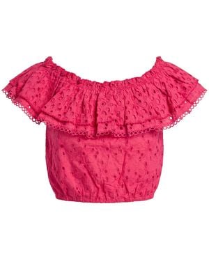 Poupette Fuchsia Top Cotton - Pink