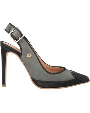Love Moschino Court Shoes Leather - Metallic