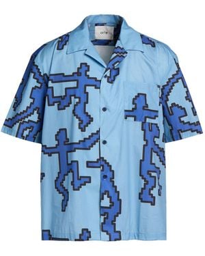 Arte' Light Shirt Cotton - Blue