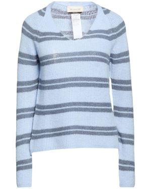 M-M M Sweater Polyamide, Mohair Wool, Wool - Blue