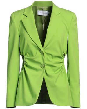 SIMONA CORSELLINI Blazer Polyester, Viscose, Elastane - Green