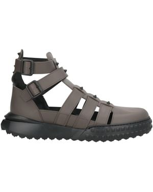 MICH SIMON Khaki Sandals Leather - Multicolour