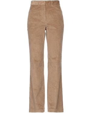 Paul Smith Sand Pants Cotton, Wool, Elastane - Natural