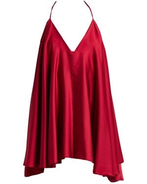 Forte Playsuit Polyester, Elastane - Red