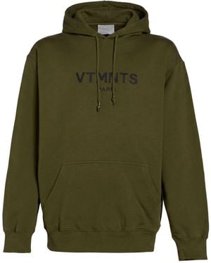 VTMNTS Military Sweatshirt Cotton - Green