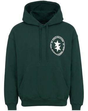 Cole Buxton Dark Sweatshirt Cotton - Green