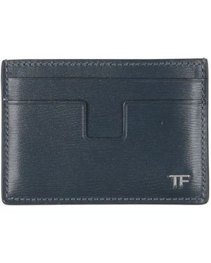 Tom Ford Midnight Cardholder Leather - Blue