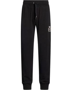 Dolce & Gabbana Trousers Cotton, Brass, Glass - Black
