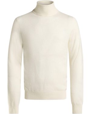 Aragona Rollkragenpullover - Weiß