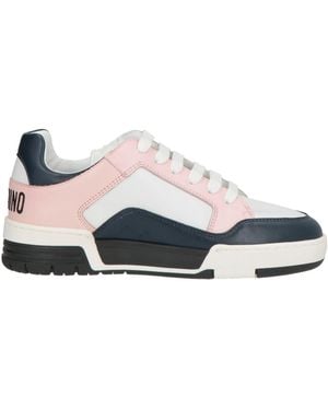 Moschino Midnight Sneakers Leather - White