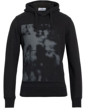 Stone Island Sweatshirt Cotton - Black
