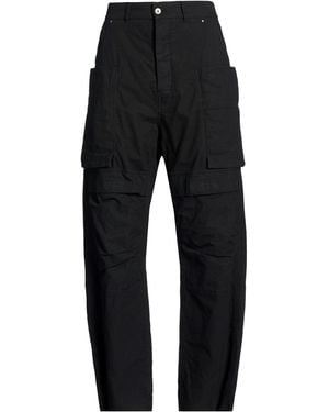 Rick Owens Trousers Cotton - Black
